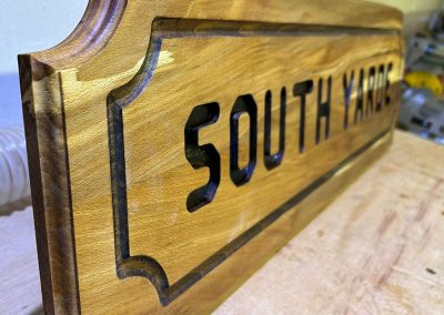 Sign South Yarde
